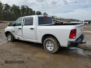 2020 Ram 1500 Classic Tradesman with VIN 1C6RR6KT0LS158572, listed as a Copart auction lot 43178075 with 105,361 mi miles and Salvage Title. Bid and sale history available at carsss.com. Image 2.