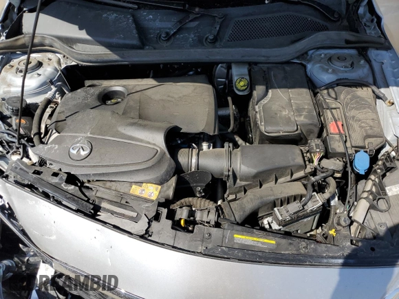 2018 Infiniti QX30 Luxury with VIN SJKCH5CP8JA049208, listed as a Copart auction lot 54795885 with 46,993 mi miles and Salvage title. Bid and sale history available at DreamBid. Image 11.