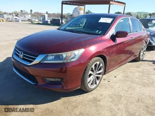 2014 Honda Accord Sedan Sport with VIN 1HGCR2F54EA188316, listed as a IAAI auction lot 41755463 with 102,443 mi miles. Bid and sale history available at carsss.com. Image 17.