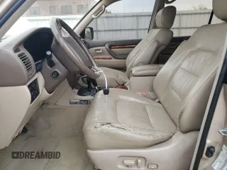 1999 Lexus LX 470 with VIN JT6HT00W2X0043805, listed as a Copart auction lot 54496735 with 520,244 mi miles and Clean Title. Bid and sale history available at DreamBid. Image 7.