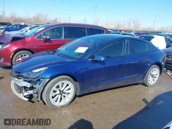 2021 Tesla Model 3 Long Range with VIN 5YJ3E1EB6MF990089, listed as a IAAI auction lot 41607316 with 25,223 mi miles and . Bid and sale history available at DreamBid. Image 15.