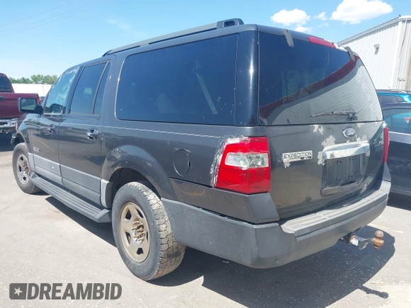 2007 Ford Expedition Max XLT z VIN 1FMFK16527LA54269, wystawiony jako IAAI lot #42208225 z przebiegiem 282 556 mil mil oraz . Historia ofert i sprzedaży dostępna na DreamBid. Obrazek 3.