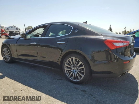 2017 Maserati Ghibli S с VIN ZAM57RSA1H1212595, выставлен на аукционе Copart как лот 52111405 с пробегом 55 158 миль миль и Списание • Salvage title. История ставок и продаж доступна на DreamBid. Изображение 2.