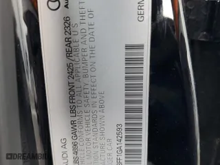 2016 Audi A3 e-tron Premium with VIN WAUVPBFF1GA142593, listed as a Copart auction lot 43473355 with 45,629 mi miles and Salvage Title. Bid and sale history available at carsss.com. Image 12.