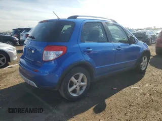 2007 Suzuki SX4 Touring AWD with VIN JS2YB417975101668, listed as a Copart auction lot 55670745 with 138,212 mi miles and Clean Title. Bid and sale history available at carsss.com. Image 3.