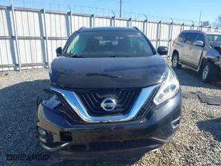 2017 Nissan Murano SV with VIN 5N1AZ2MG5HN194287, listed as a IAAI auction lot 41822225 with 39,450 mi miles. Bid and sale history available at carsss.com. Image 12.