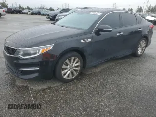 2018 Kia Optima LX with VIN 5XXGT4L3XJG261199, listed as a Copart auction lot 48637255 with 107,293 mi miles and Salvage Title. Bid and sale history available at carsss.com. Image 1.