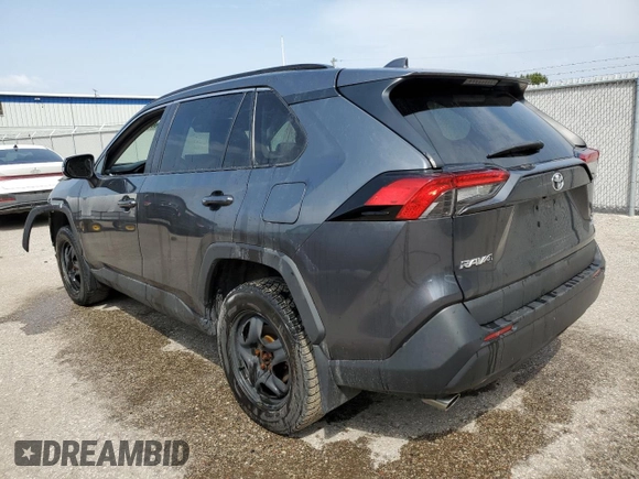 2020 Toyota RAV4 with VIN 2T3R1RFV9LC128802, listed as a Copart auction lot 54586675 with 164,217 mi miles and Salvage title. Bid and sale history available at DreamBid. Image 2.