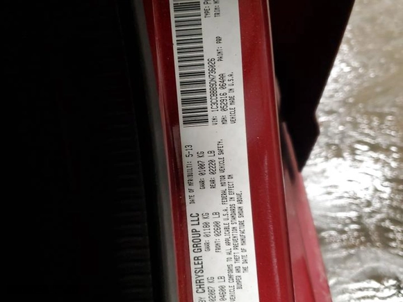 2013 Chrysler 200 Touring with VIN 1C3CCBBB9DN736026, listed as a Copart auction lot 49883335 with 141,831 mi miles and Salvage Title. Bid and sale history available at carsss.com. Image 14.