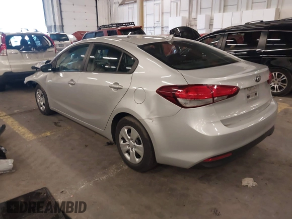 2017 Kia Forte LX with VIN 3KPFK4A73HE031494, listed as a IAAI auction lot 41669822 with 99,065 mi miles. Bid and sale history available at carsss.com. Image 3.