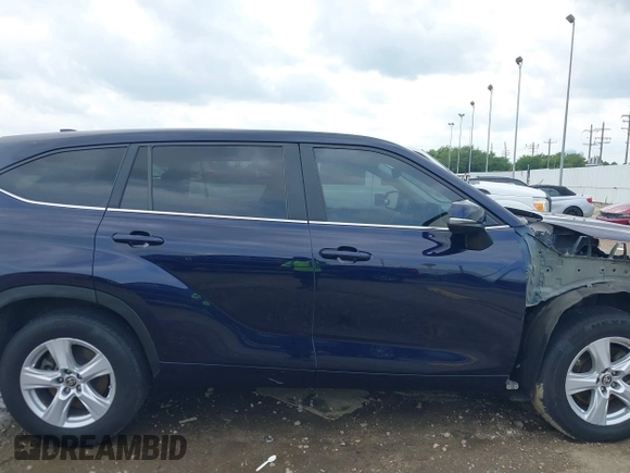 2023 Toyota Highlander L with VIN 5TDKDRAH4PS024895, listed as a IAAI auction lot 42390330 with 177,607 mi miles and . Bid and sale history available at DreamBid. Image 14.