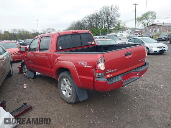 2011 Toyota Tacoma PreRunner with VIN 3TMJU4GN8BM122266, listed as a IAAI auction lot 41903094 with 93,760 mi miles and . Bid and sale history available at DreamBid. Image 3.