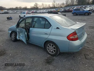 2001 Toyota Prius with VIN JT2BK12U510011546, listed as a Copart auction lot 78592234 with 0 mi miles and Salvage Title. Bid and sale history available at carsss.com. Image 2.