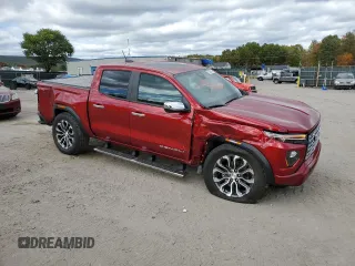 2023 GMC Canyon 4WD Denali with VIN 1GTP6FEK8P1175370, listed as a Copart auction lot 75209964 with 7,795 mi miles and Salvage Title. Bid and sale history available at carsss.com. Image 4.