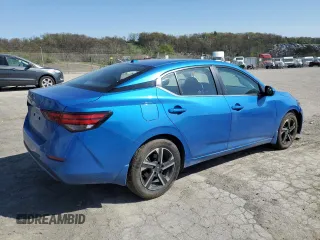 2025 Nissan Sentra SV z VIN 3N1AB8CV8SY260517, wystawiony jako Copart lot #54258465 z przebiegiem 3767 mil mil oraz Szkoda całkowita • Salvage title. Historia ofert i sprzedaży dostępna na DreamBid. Obrazek 3.