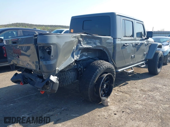 2022 Jeep Gladiator Mojave with VIN 1C6JJTEGXNL155838, listed as a IAAI auction lot 41968917 with 54,495 mi miles and . Bid and sale history available at DreamBid. Image 4.