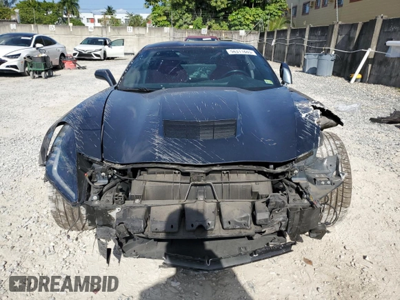 2019 Chevrolet Corvette 1LT with VIN 1G1YB2D71K5114247, listed as a Copart auction lot 54311885 with 60,498 mi miles and Salvage title. Bid and sale history available at DreamBid. Image 5.
