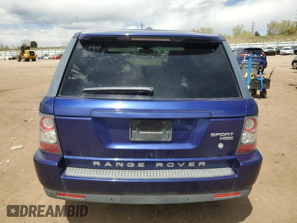 2010 Land Rover Range Rover Sport HSE LUX with VIN SALSK2D44AA224467, listed as a Copart auction lot 54163925 with 143,828 mi miles and Clean Title. Bid and sale history available at carsss.com. Image 6.
