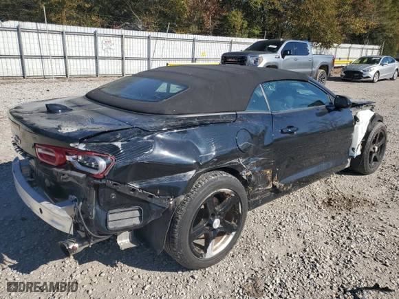 2023 Chevrolet Camaro 1LT with VIN 1G1FB3DX2P0101458, listed as a Copart auction lot 86954394 with 18,859 mi miles and Salvage Title. Bid and sale history available at carsss.com. Image 3.