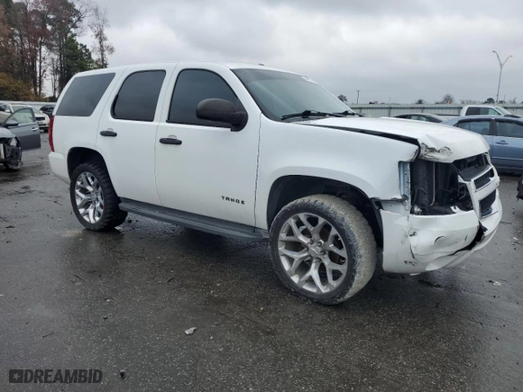 2010 Chevrolet Tahoe LS with VIN 1GNUKAE01AR287489, listed as a Copart auction lot 84373174 with 197,686 mi miles and Salvage Title. Bid and sale history available at carsss.com. Image 4.