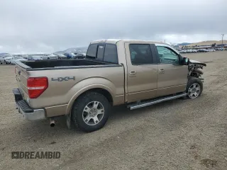 2012 Ford F-150 XL with VIN 1FTFW1EF5CFA30821, listed as a Copart auction lot 47617535 with 185,605 mi miles and Salvage title. Bid and sale history available at DreamBid. Image 3.