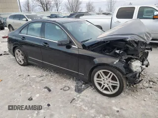 2010 Mercedes-Benz C 350 Sport with VIN WDDGF5GB0AR115315, listed as a Copart auction lot 44033535 with Not provided miles and Salvage title. Bid and sale history available at DreamBid. Image 4.