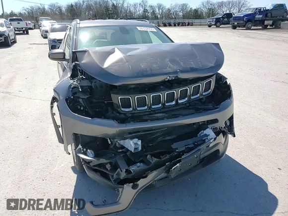 2018 Jeep Compass Latitude with VIN 3C4NJDBB5JT306138, listed as a Copart auction lot 50332855 with 102,844 mi miles and Salvage Title. Bid and sale history available at carsss.com. Image 12.