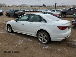 2018 Audi A4 Premium with VIN WAUDNAF43JA223564, listed as a Copart auction lot 45872065 with 65,814 mi miles and Salvage Title. Bid and sale history available at carsss.com. Image 2.