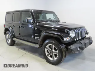 2023 Jeep Wrangler Sahara with VIN 1C4HJXEN5PW529691, listed as a Copart auction lot 44383855 with 12,779 mi miles and Clean Title. Bid and sale history available at carsss.com. Image 1.
