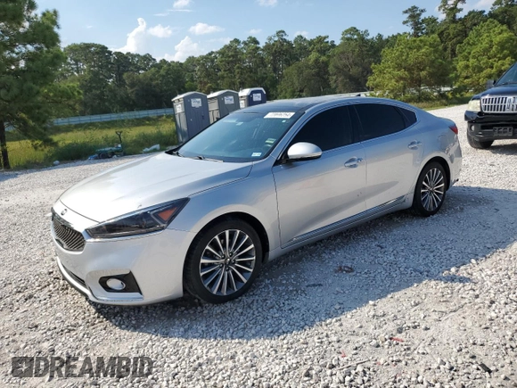 2017 Kia Cadenza Premium with VIN KNALC4J15H5092706, listed as a Copart auction lot 72076254 with 89,705 mi miles and Salvage Title. Bid and sale history available at carsss.com. Image 1.