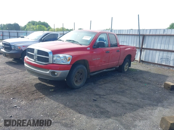 2007 Dodge 1500 SLT with VIN 1D7HU18P27S258135, listed as a IAAI auction lot 42034593 with 421,628 mi miles. Bid and sale history available at carsss.com. Image 17.