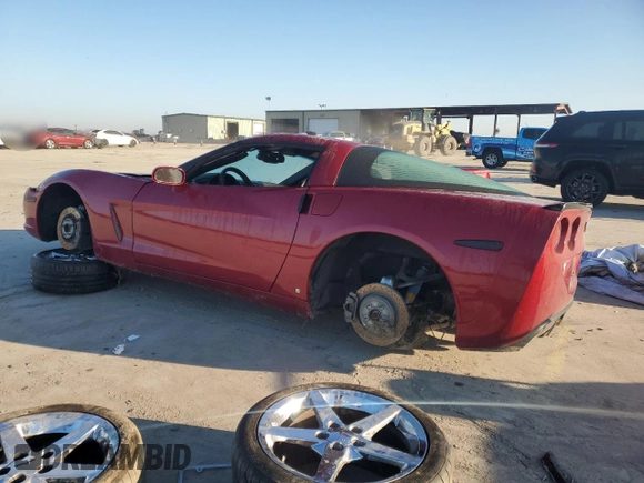 2008 Chevrolet Corvette with VIN 1G1YY26W785118119, listed as a Copart auction lot 87317354 with 0 mi miles and Salvage Title. Bid and sale history available at carsss.com. Image 2.
