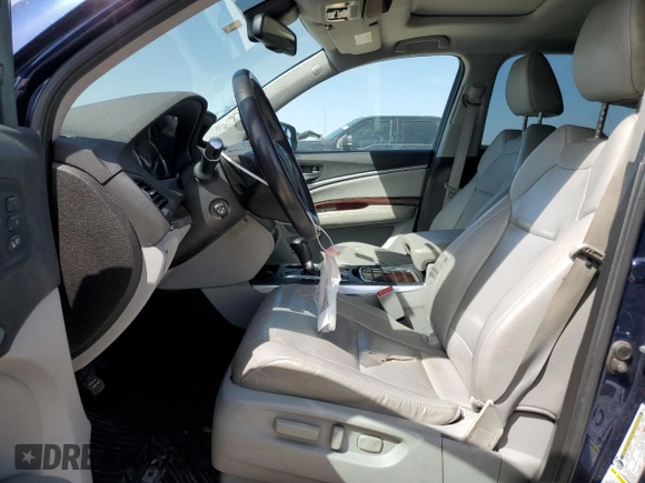 2014 Acura MDX Technology with VIN 5FRYD3H41EB001441, listed as a Copart auction lot 49860305 with 205,236 mi miles and Salvage Title. Bid and sale history available at DreamBid. Image 7.