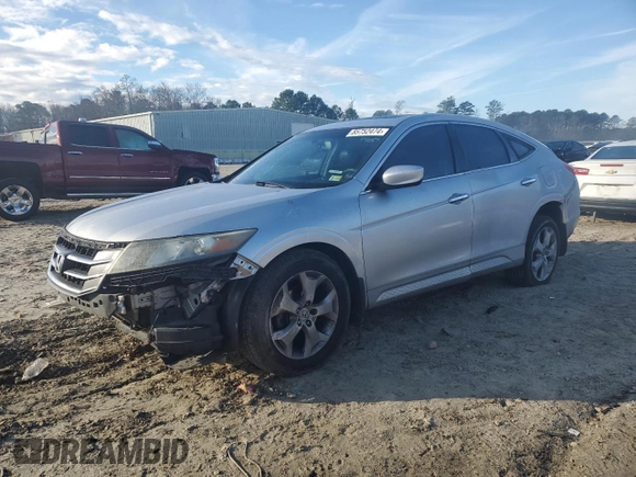 2010 Honda Crosstour EX-L with VIN 5J6TF2H52AL013771, listed as a Copart auction lot 85752474 with 198,970 mi miles and Salvage Title. Bid and sale history available at carsss.com. Image 1.