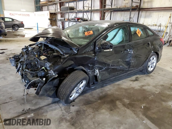 2014 Ford Focus SE with VIN 1FADP3F24EL205341, listed as a Copart auction lot 48691175 with 135,910 mi miles and Salvage Title. Bid and sale history available at carsss.com. Image 1.