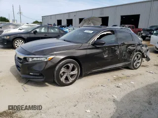 2018 Honda Accord EX with VIN 1HGCV1F48JA177973, listed as a Copart auction lot 55496325 with 81,959 mi miles and Salvage title. Bid and sale history available at DreamBid. Image 1.