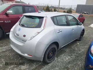 2016 Nissan LEAF SL with VIN 1N4BZ0CP7GC313598, listed as a Copart auction lot 48732505 with 91,069 mi miles and Salvage Title. Bid and sale history available at carsss.com. Image 3.