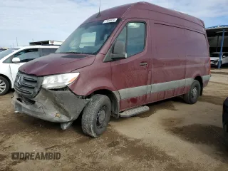 2020 Mercedes-Benz Sprinter Cargo with VIN W1Y70BGY2LT025308, listed as a Copart auction lot 77885824 with 64,196 mi miles and Salvage Title. Bid and sale history available at DreamBid. Image 1.