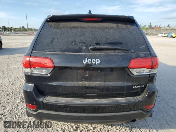2017 Jeep Grand Cherokee Laredo with VIN 1C4RJEAG1HC669241, listed as a Copart auction lot 46285095 with 179,031 mi miles and Salvage Title. Bid and sale history available at carsss.com. Image 6.
