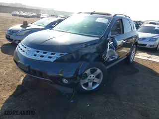2004 Nissan Murano SE with VIN JN8AZ08W34W315904, listed as a IAAI auction lot 41548334 with 127,279 mi miles. Bid and sale history available at carsss.com. Image 17.