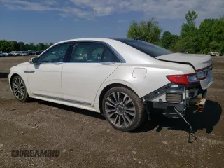 2017 Lincoln Continental Select with VIN 1LN6L9TK8H5602156, listed as a Copart auction lot 61907695 with 112,382 mi miles and Salvage title. Bid and sale history available at DreamBid. Image 2.