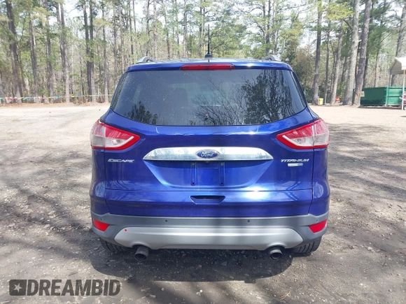2014 Ford Escape Titanium with VIN 1FMCU9J94EUC38996, listed as a IAAI auction lot 41952267 with 211,375 mi miles. Bid and sale history available at carsss.com. Image 16.