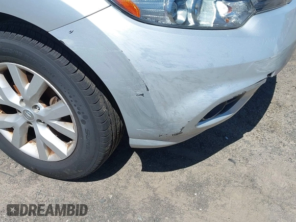 2011 Nissan Murano S with VIN JN8AZ1MWXBW176864, listed as a IAAI auction lot 42167126 with 124,165 mi miles and . Bid and sale history available at DreamBid. Image 12.