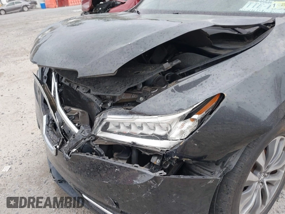 2016 Acura MDX w/Tech with VIN 5FRYD3H48GB005540, listed as a IAAI auction lot 41722697 with 74,793 mi miles. Bid and sale history available at carsss.com. Image 6.