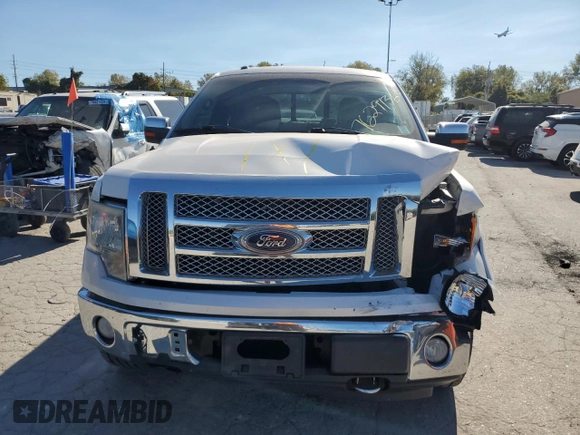 2011 Ford F-150 XL with VIN 1FTFW1EF0BFD41362, listed as a Copart auction lot 76291364 with 264,746 mi miles and Salvage Title. Bid and sale history available at carsss.com. Image 5.