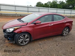 2016 Hyundai Elantra SE with VIN 5NPDH4AE9GH655458, listed as a Copart auction lot 57867065 with 105,358 mi miles and Salvage title. Bid and sale history available at DreamBid. Image 1.