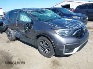 2020 Honda CR-V EX with VIN 2HKRW1H55LH405788, listed as a IAAI auction lot 41827036 with 47,056 mi miles. Bid and sale history available at carsss.com. Image 1.