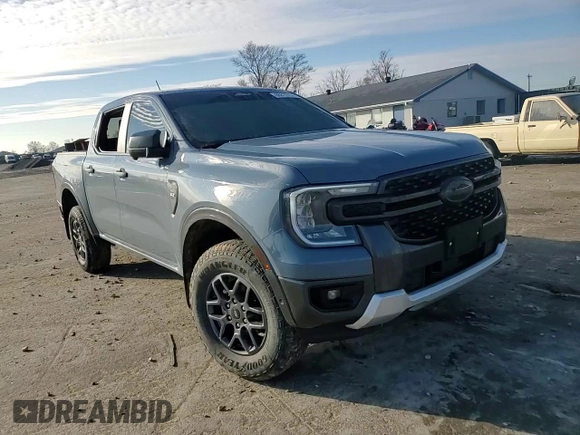 2024 Ford Ranger XLT with VIN 1FTER4HH0RLE02805, listed as a Copart auction lot 86815554 with 11,958 mi miles and Salvage Title. Bid and sale history available at carsss.com. Image 11.