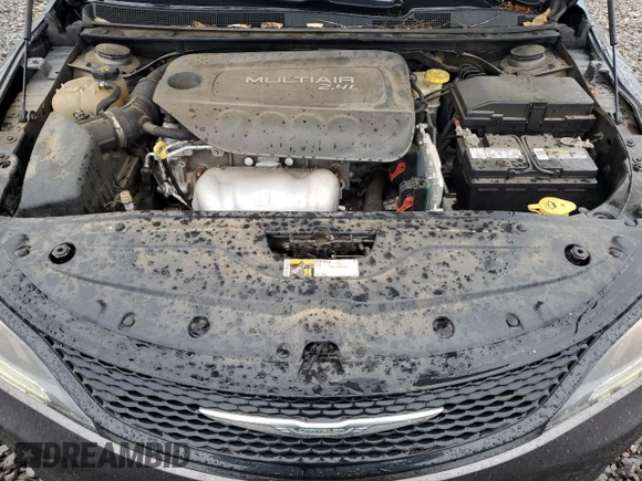 2015 Chrysler 200 S with VIN 1C3CCCBB9FN680839, listed as a Copart auction lot 61400265 with 143,228 mi miles and Salvage title. Bid and sale history available at DreamBid. Image 11.