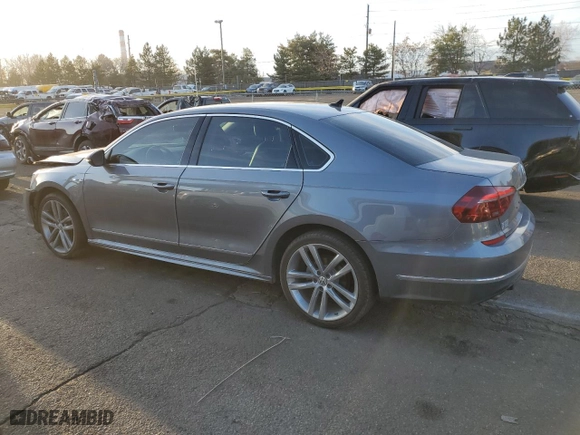 2017 Volkswagen Passat R-Line w/Comfort Pkg with VIN 1VWDT7A36HC004605, listed as a Copart auction lot 48807565 with 120,819 mi miles and Salvage Title. Bid and sale history available at carsss.com. Image 2.